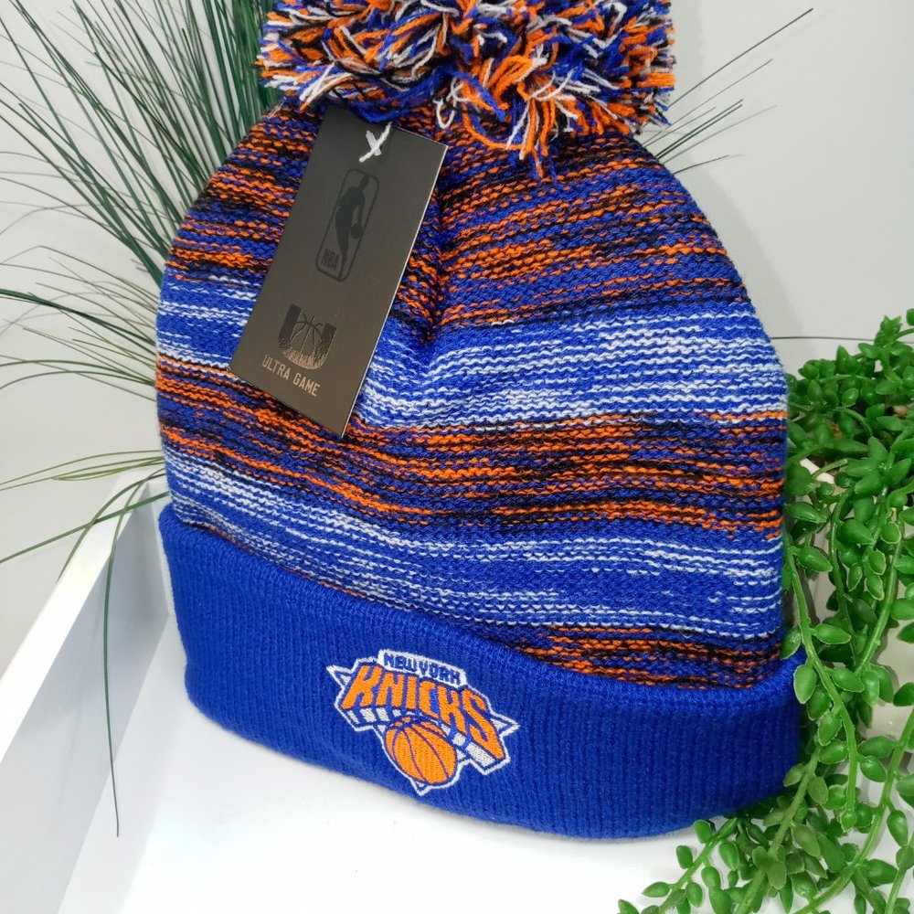 NY Knicks Ultra Game Pom Pom Beanie